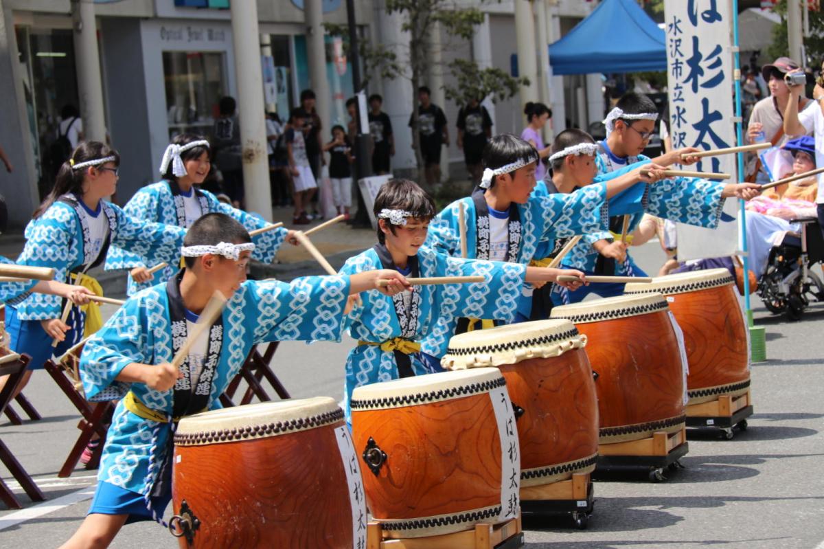 奥州水沢夏まつり2016 子供みこし・地方太鼓・干支和まつり・水沢ざっつぁかまつり 2016/08/06