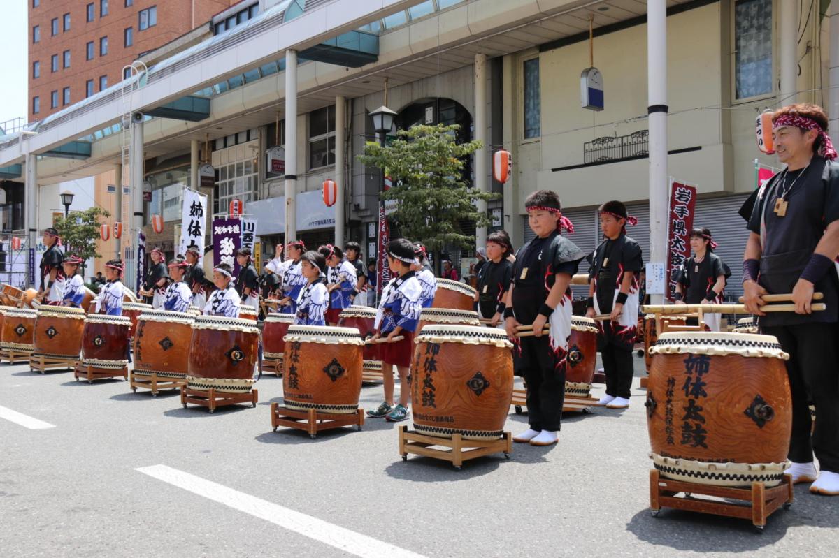 奥州水沢夏まつり2016 子供みこし・地方太鼓・干支和まつり・水沢ざっつぁかまつり 2016/08/06