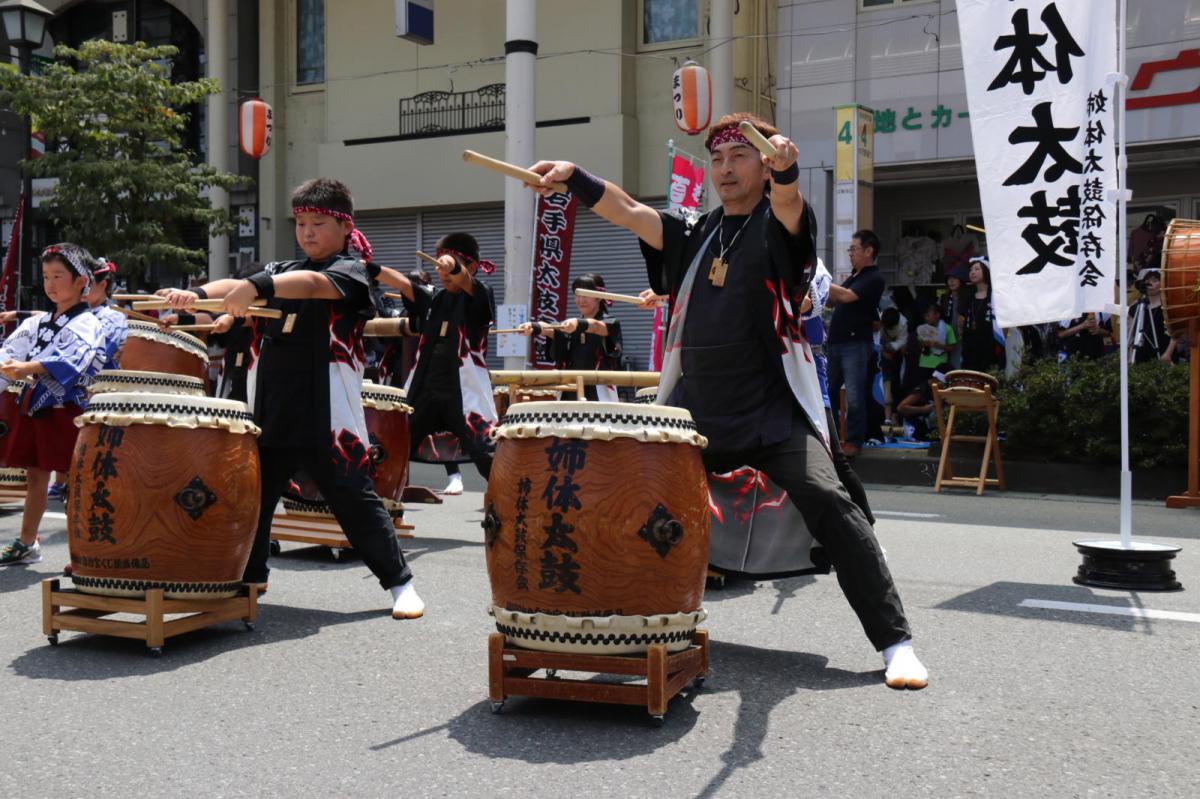 奥州水沢夏まつり2016 子供みこし・地方太鼓・干支和まつり・水沢ざっつぁかまつり 2016/08/06