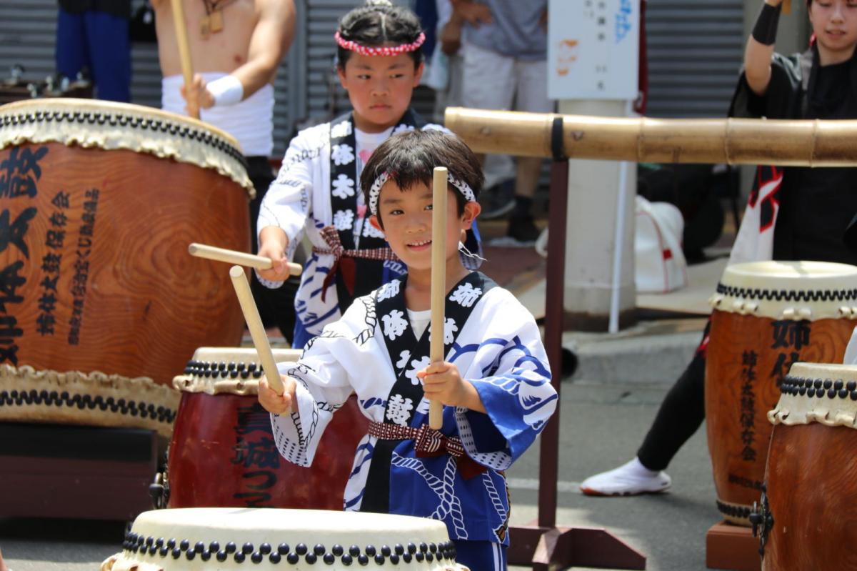 奥州水沢夏まつり2016 子供みこし・地方太鼓・干支和まつり・水沢ざっつぁかまつり 2016/08/06