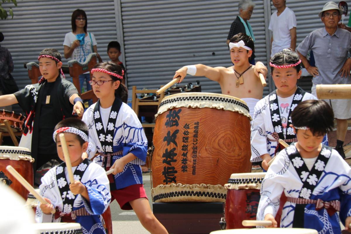 奥州水沢夏まつり2016 子供みこし・地方太鼓・干支和まつり・水沢ざっつぁかまつり 2016/08/06