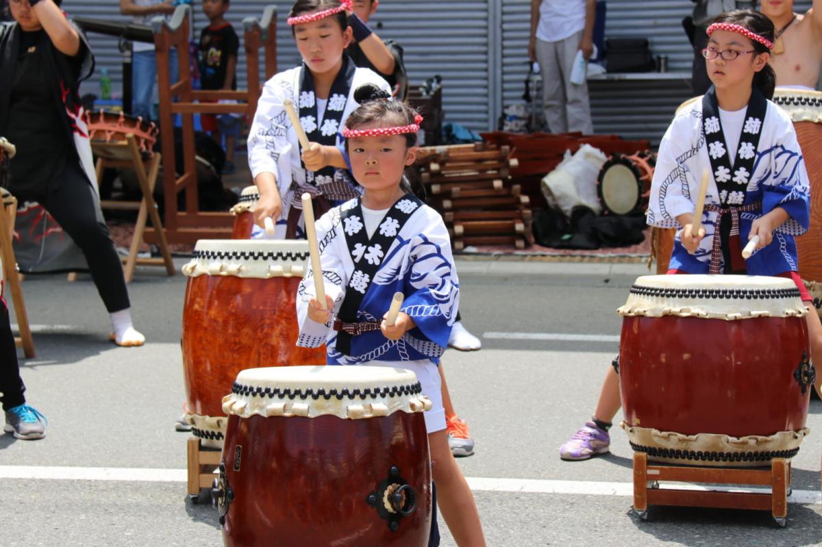 奥州水沢夏まつり2016 子供みこし・地方太鼓・干支和まつり・水沢ざっつぁかまつり 2016/08/06