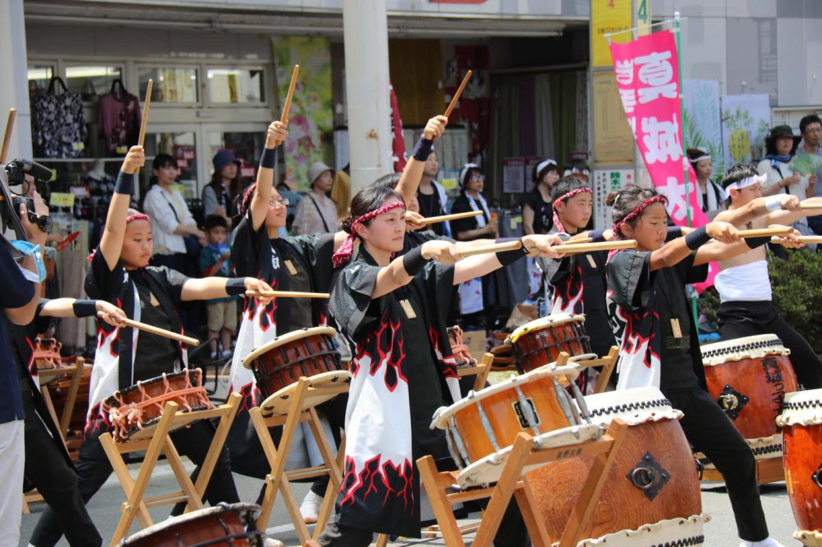 奥州水沢夏まつり2016 子供みこし・地方太鼓・干支和まつり・水沢ざっつぁかまつり 2016/08/06
