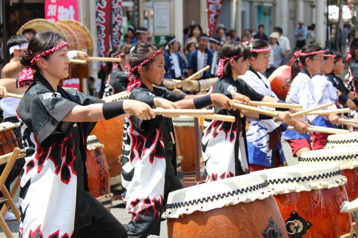 奥州水沢夏まつり2016 子供みこし・地方太鼓・干支和まつり・水沢ざっつぁかまつり 2016/08/06