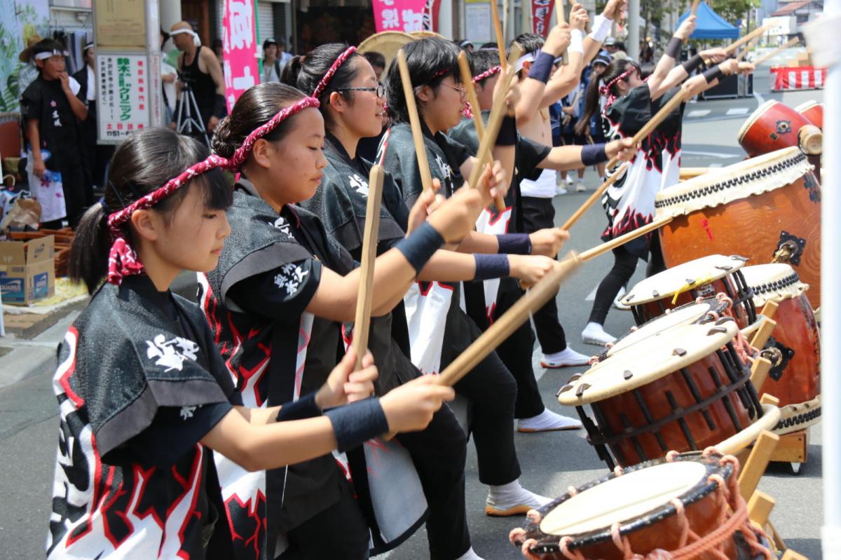 奥州水沢夏まつり2016 子供みこし・地方太鼓・干支和まつり・水沢ざっつぁかまつり 2016/08/06