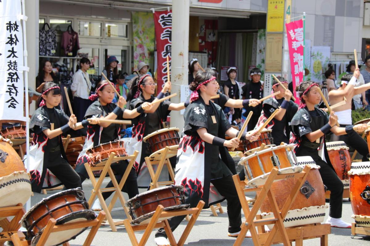 奥州水沢夏まつり2016 子供みこし・地方太鼓・干支和まつり・水沢ざっつぁかまつり 2016/08/06