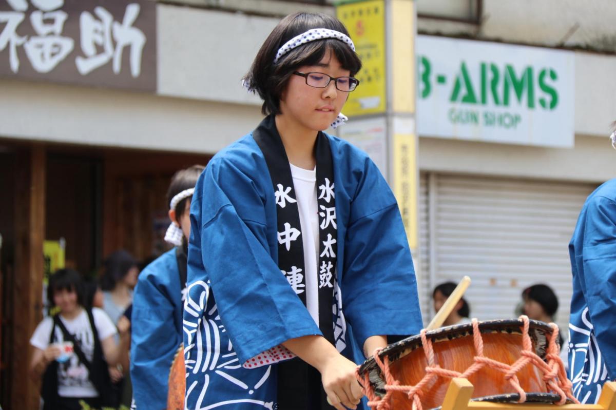 奥州水沢夏まつり2016 子供みこし・地方太鼓・干支和まつり・水沢ざっつぁかまつり 2016/08/06