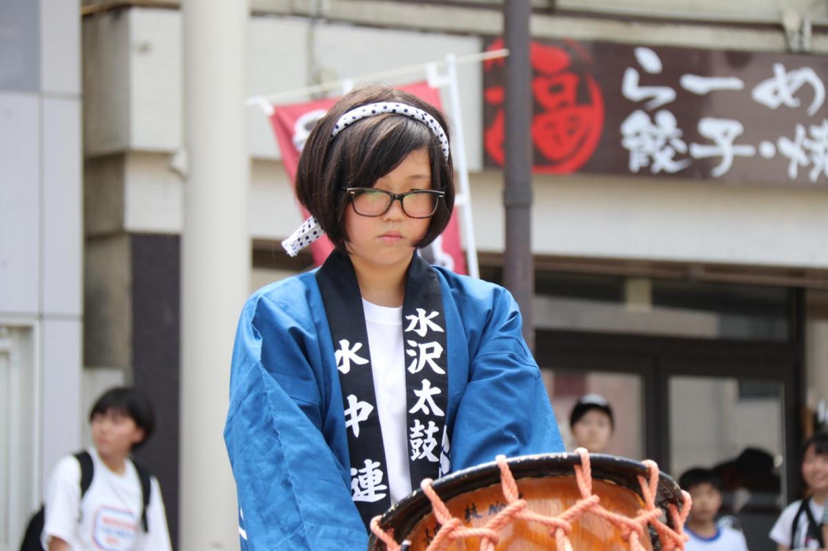 奥州水沢夏まつり2016 子供みこし・地方太鼓・干支和まつり・水沢ざっつぁかまつり 2016/08/06