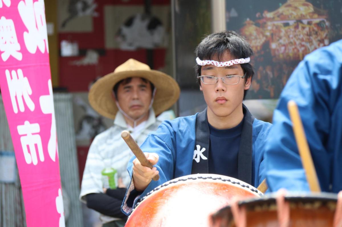 奥州水沢夏まつり2016 子供みこし・地方太鼓・干支和まつり・水沢ざっつぁかまつり 2016/08/06