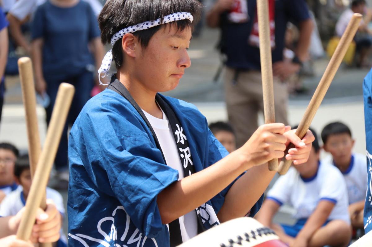 奥州水沢夏まつり2016 子供みこし・地方太鼓・干支和まつり・水沢ざっつぁかまつり 2016/08/06