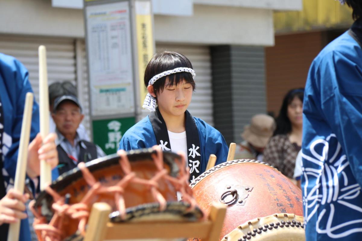 奥州水沢夏まつり2016 子供みこし・地方太鼓・干支和まつり・水沢ざっつぁかまつり 2016/08/06