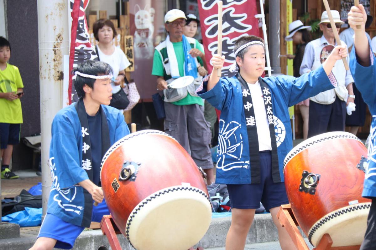 奥州水沢夏まつり2016 子供みこし・地方太鼓・干支和まつり・水沢ざっつぁかまつり 2016/08/06