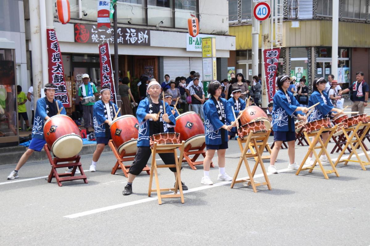 奥州水沢夏まつり2016 子供みこし・地方太鼓・干支和まつり・水沢ざっつぁかまつり 2016/08/06