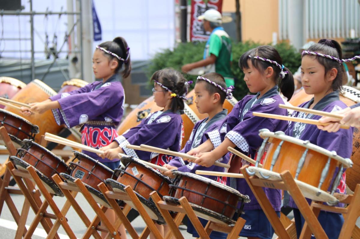 奥州水沢夏まつり2016 子供みこし・地方太鼓・干支和まつり・水沢ざっつぁかまつり 2016/08/06