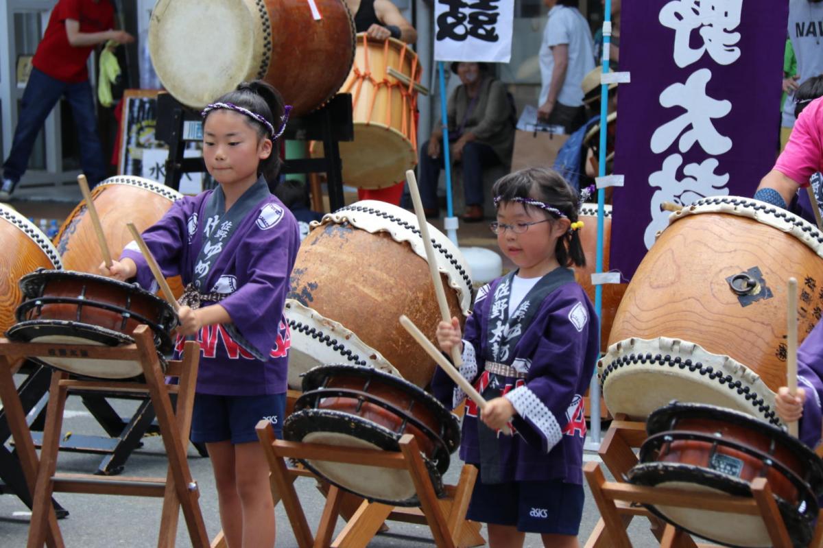 奥州水沢夏まつり2016 子供みこし・地方太鼓・干支和まつり・水沢ざっつぁかまつり 2016/08/06