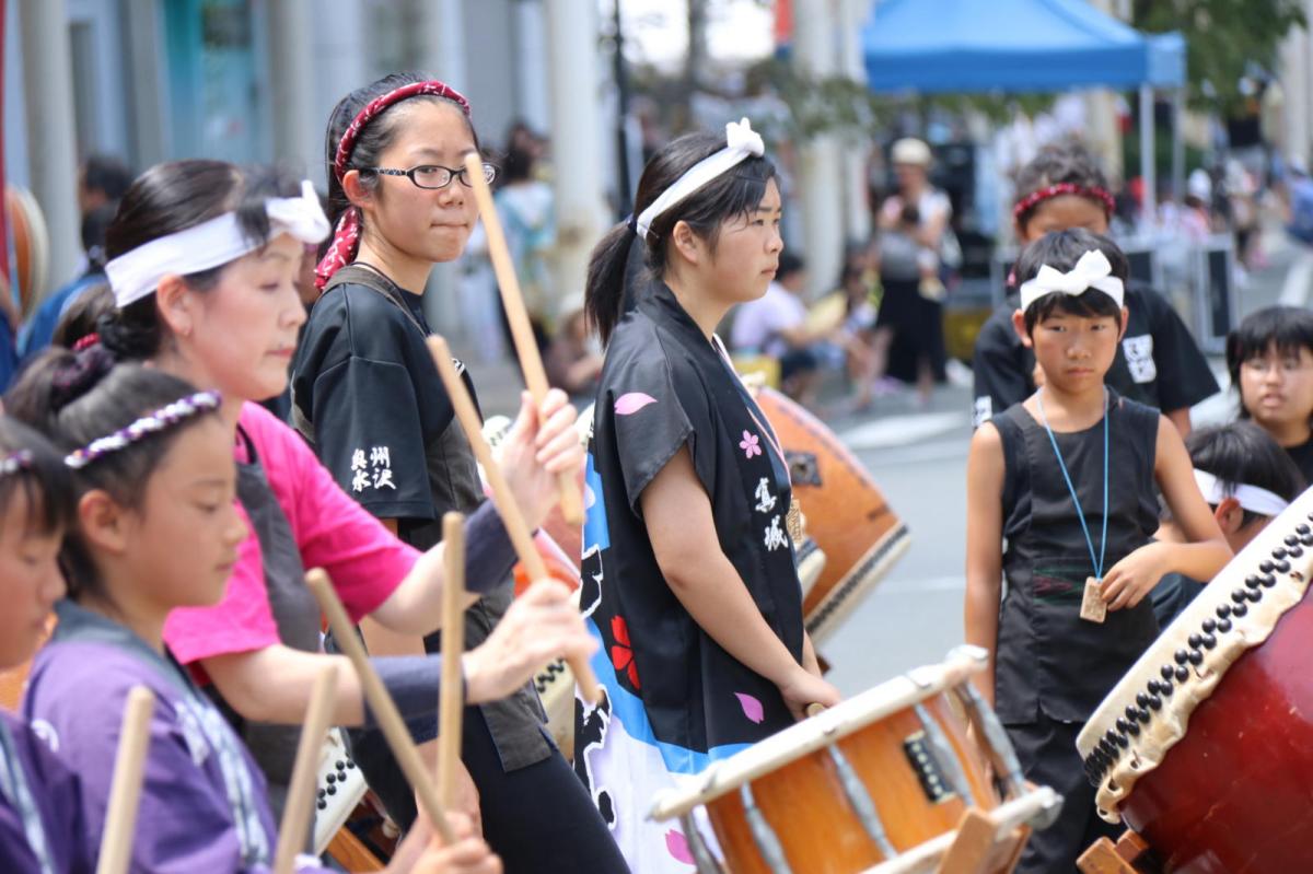奥州水沢夏まつり2016 子供みこし・地方太鼓・干支和まつり・水沢ざっつぁかまつり 2016/08/06