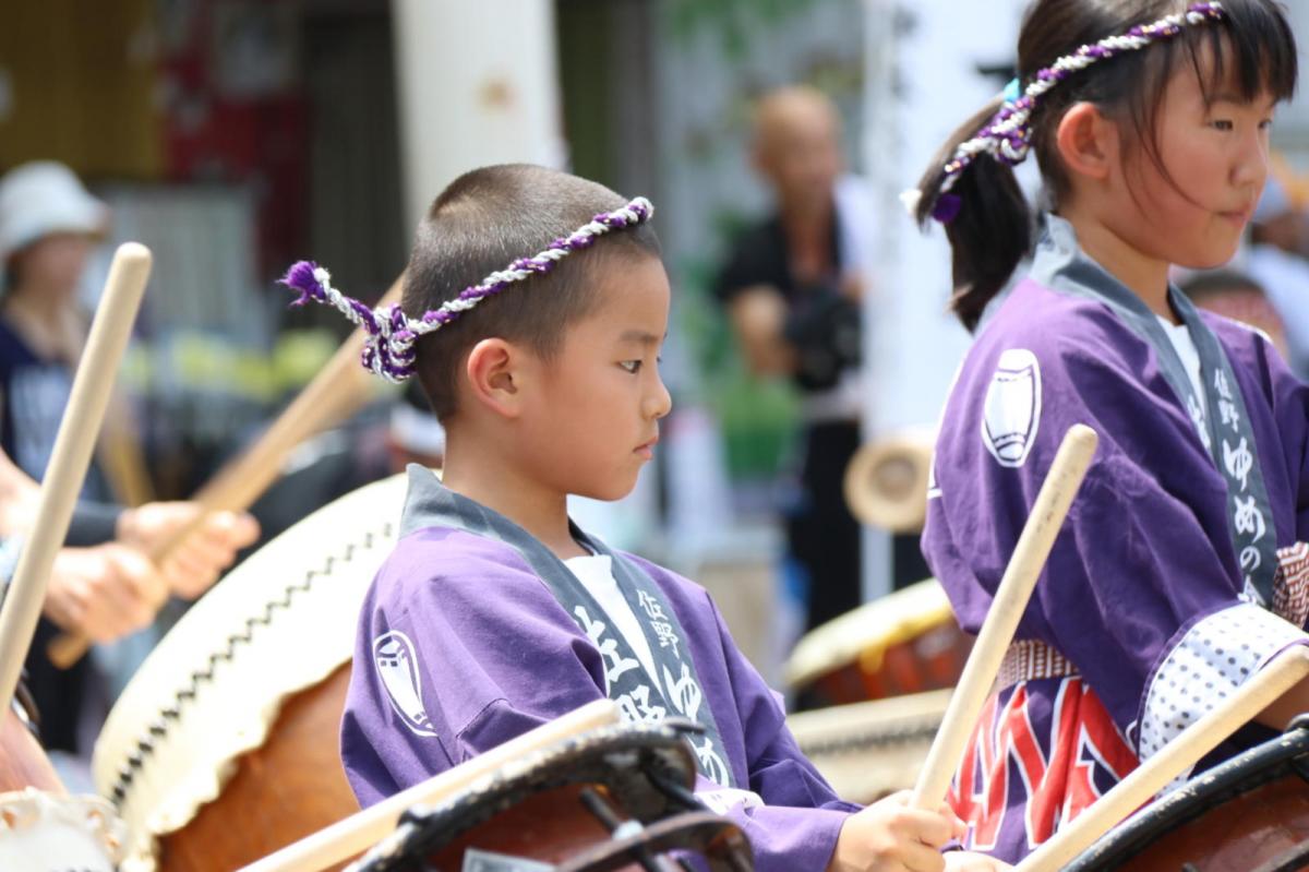 奥州水沢夏まつり2016 子供みこし・地方太鼓・干支和まつり・水沢ざっつぁかまつり 2016/08/06