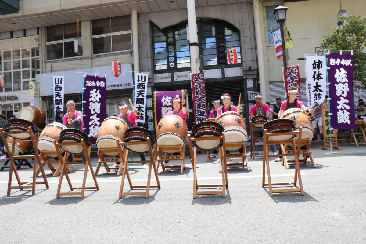 奥州水沢夏まつり2016 子供みこし・地方太鼓・干支和まつり・水沢ざっつぁかまつり 2016/08/06