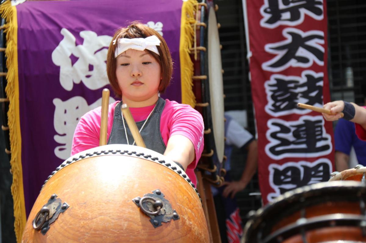 奥州水沢夏まつり2016 子供みこし・地方太鼓・干支和まつり・水沢ざっつぁかまつり 2016/08/06