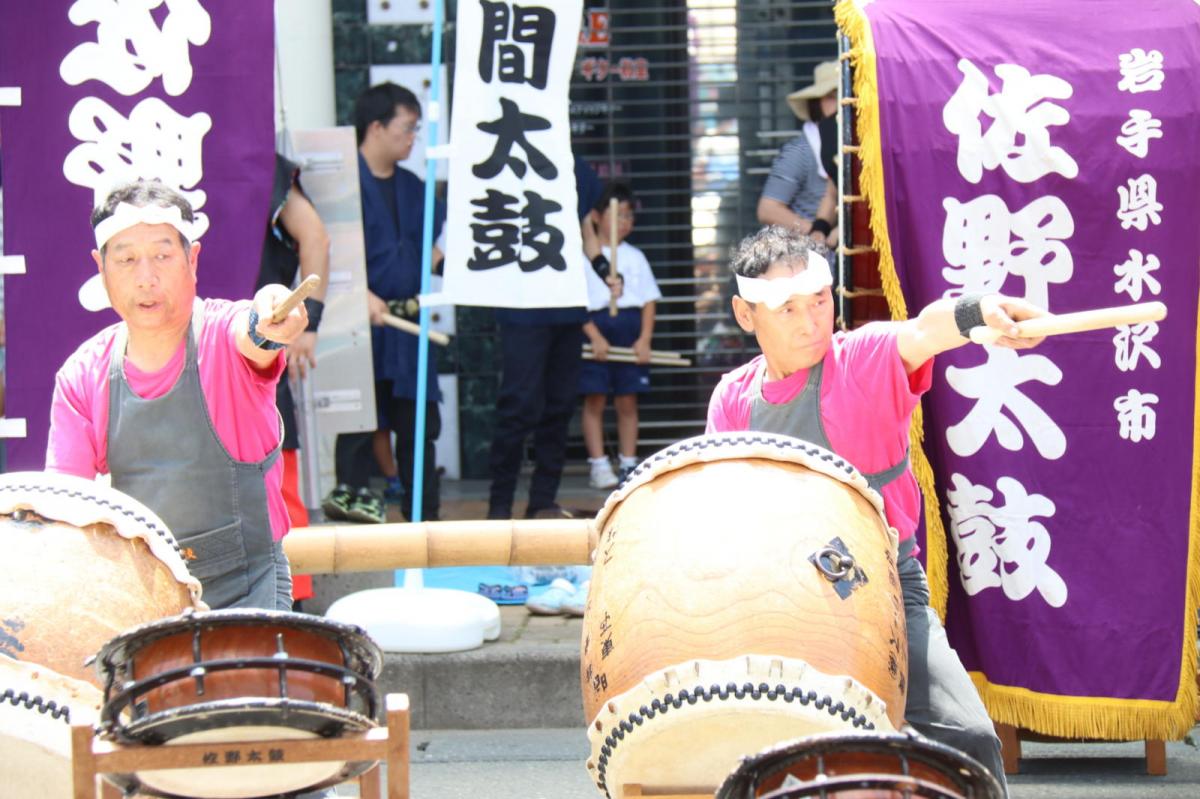 奥州水沢夏まつり2016 子供みこし・地方太鼓・干支和まつり・水沢ざっつぁかまつり 2016/08/06