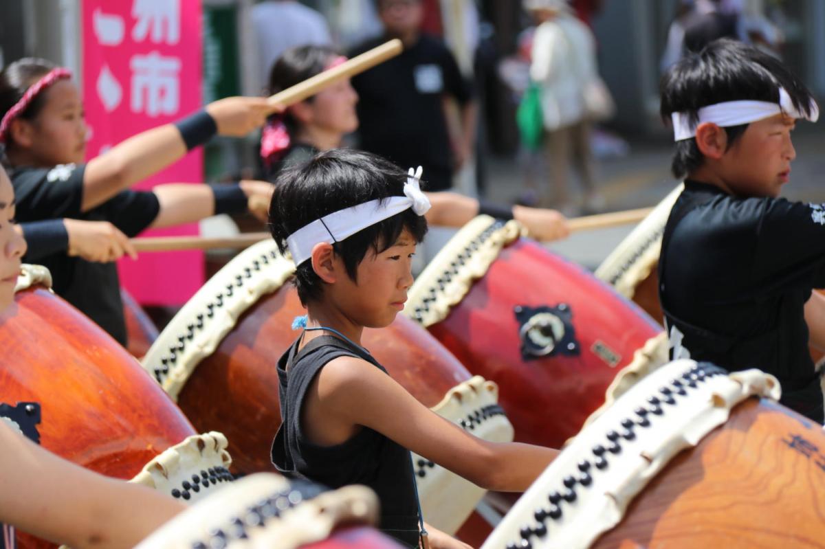 奥州水沢夏まつり2016 子供みこし・地方太鼓・干支和まつり・水沢ざっつぁかまつり 2016/08/06