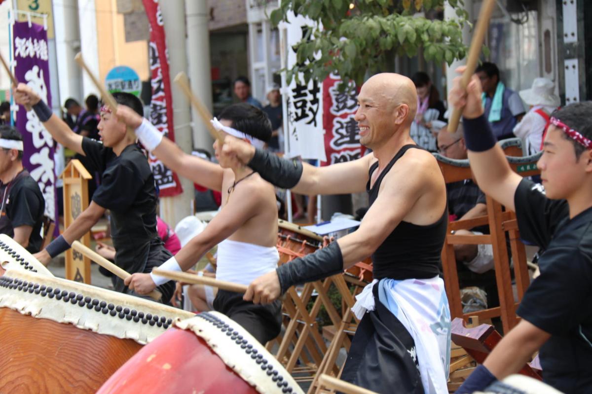 奥州水沢夏まつり2016 子供みこし・地方太鼓・干支和まつり・水沢ざっつぁかまつり 2016/08/06