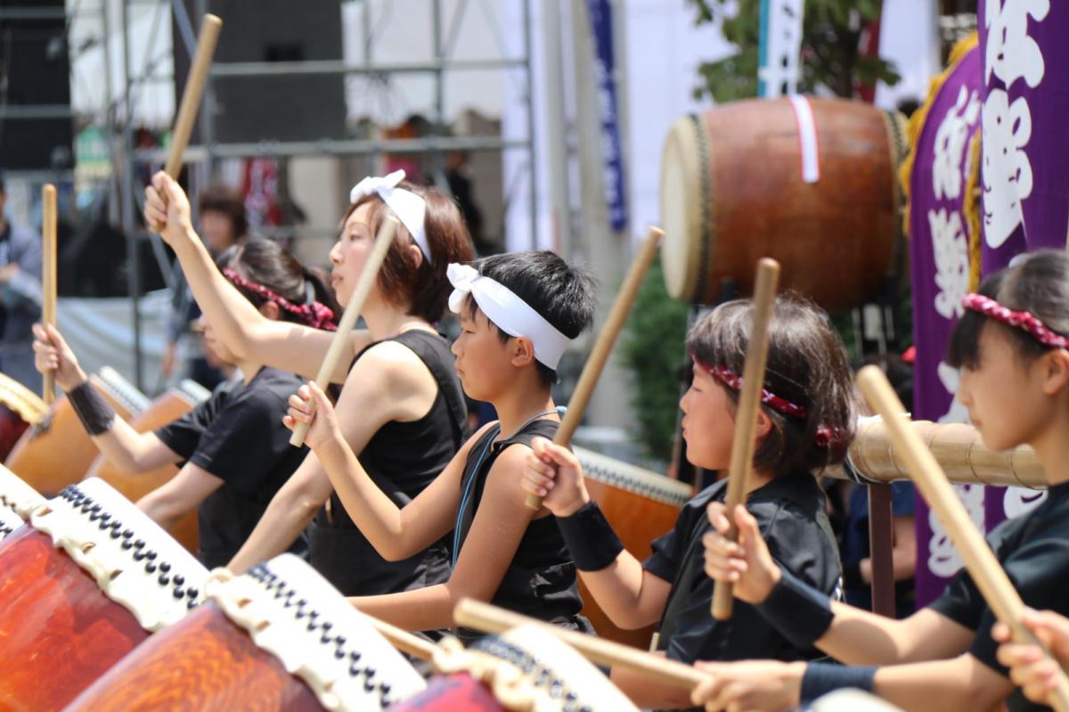 奥州水沢夏まつり2016 子供みこし・地方太鼓・干支和まつり・水沢ざっつぁかまつり 2016/08/06
