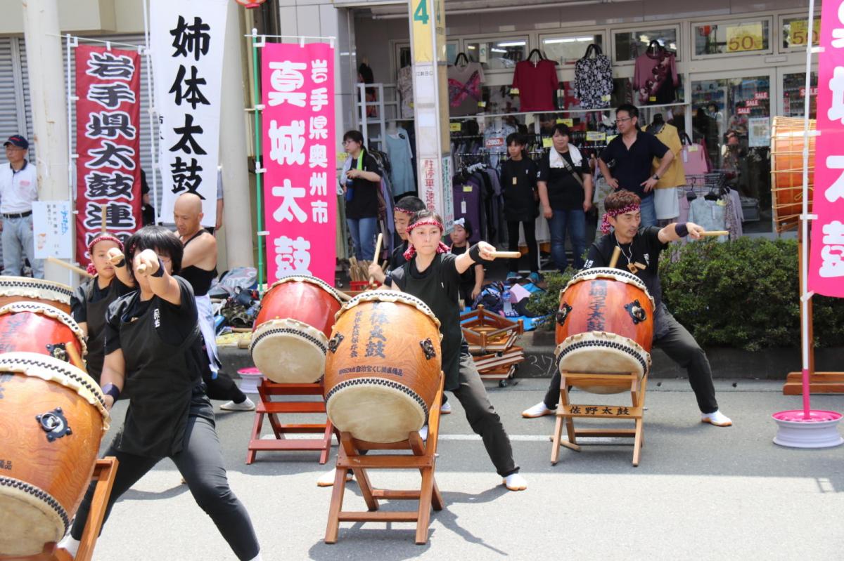 奥州水沢夏まつり2016 子供みこし・地方太鼓・干支和まつり・水沢ざっつぁかまつり 2016/08/06