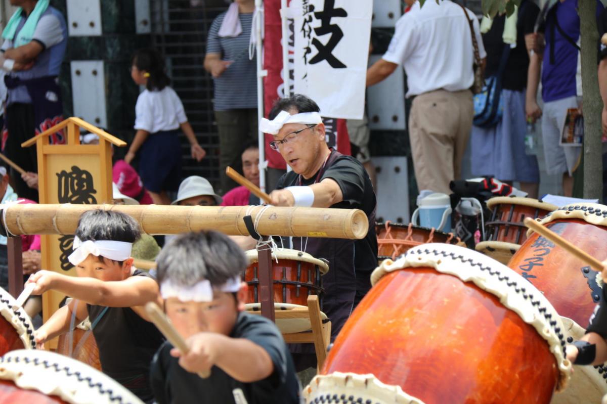 奥州水沢夏まつり2016 子供みこし・地方太鼓・干支和まつり・水沢ざっつぁかまつり 2016/08/06