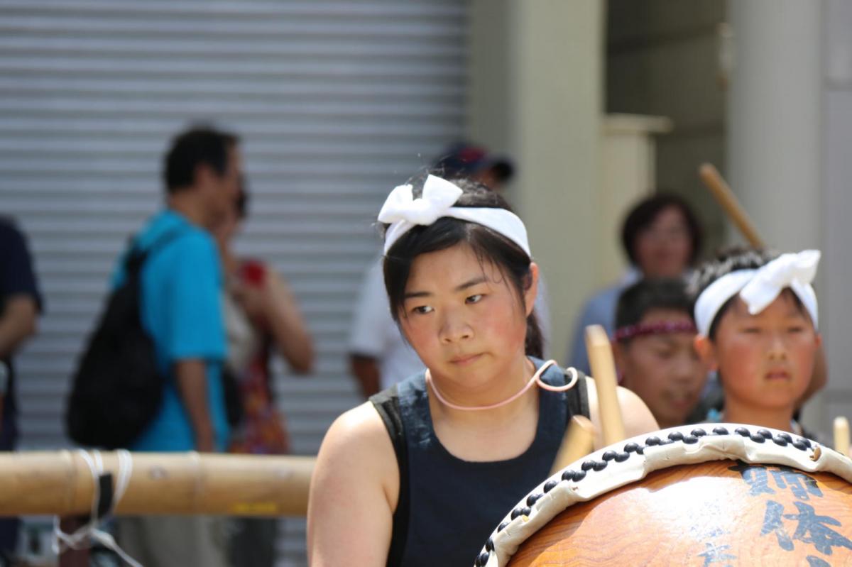 奥州水沢夏まつり2016 子供みこし・地方太鼓・干支和まつり・水沢ざっつぁかまつり 2016/08/06