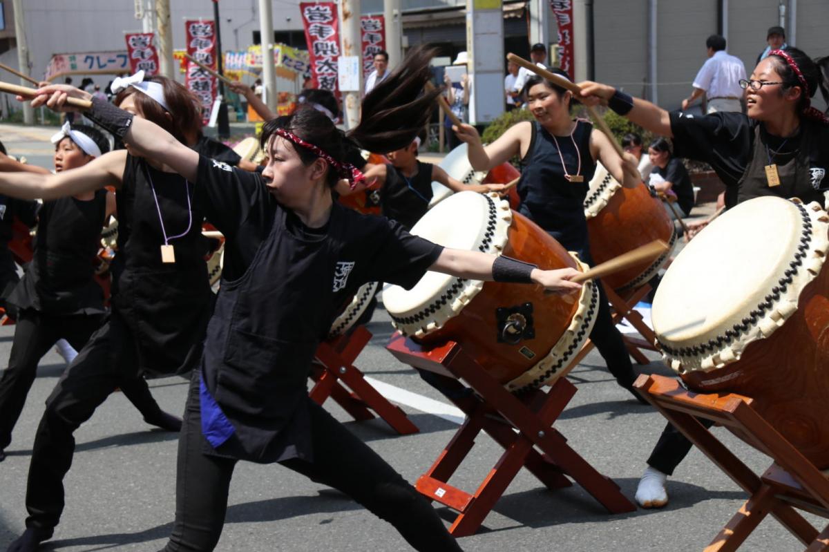 奥州水沢夏まつり2016 子供みこし・地方太鼓・干支和まつり・水沢ざっつぁかまつり 2016/08/06