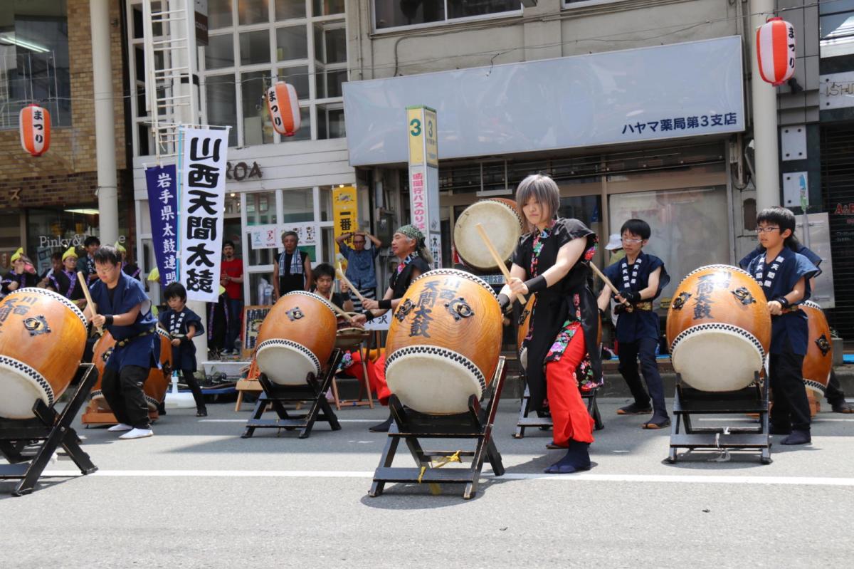 奥州水沢夏まつり2016 子供みこし・地方太鼓・干支和まつり・水沢ざっつぁかまつり 2016/08/06