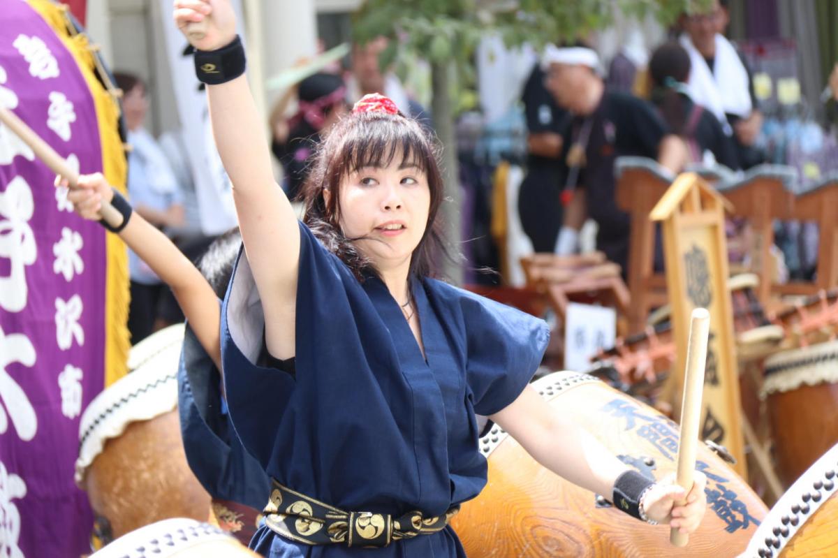 奥州水沢夏まつり2016 子供みこし・地方太鼓・干支和まつり・水沢ざっつぁかまつり 2016/08/06