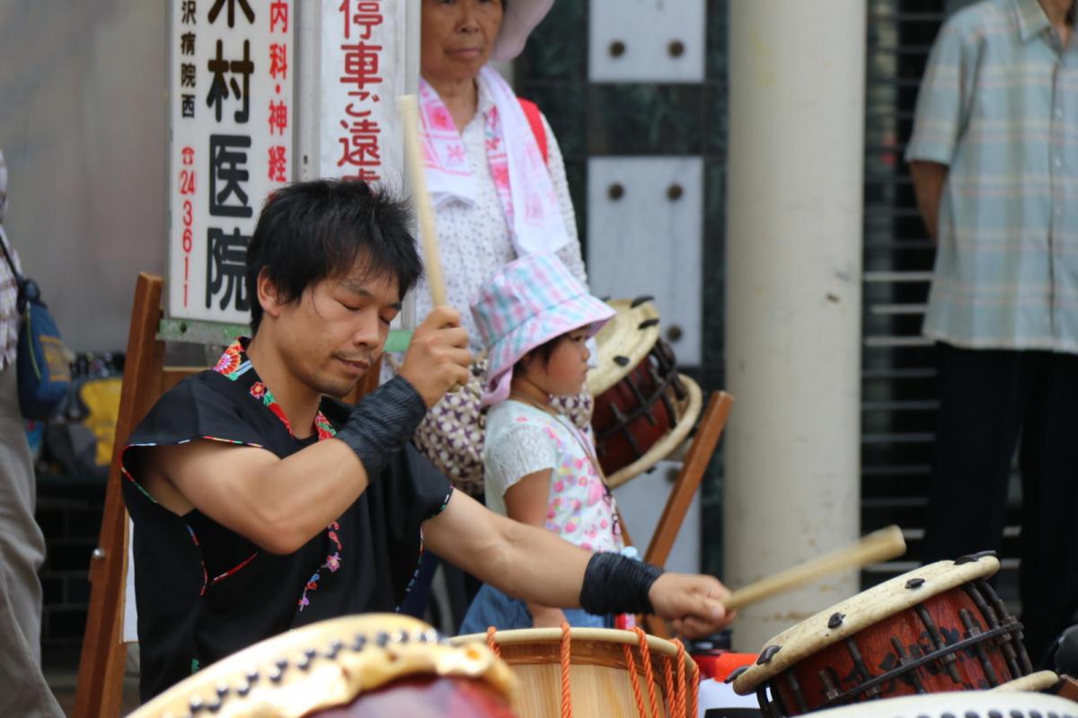 奥州水沢夏まつり2016 子供みこし・地方太鼓・干支和まつり・水沢ざっつぁかまつり 2016/08/06