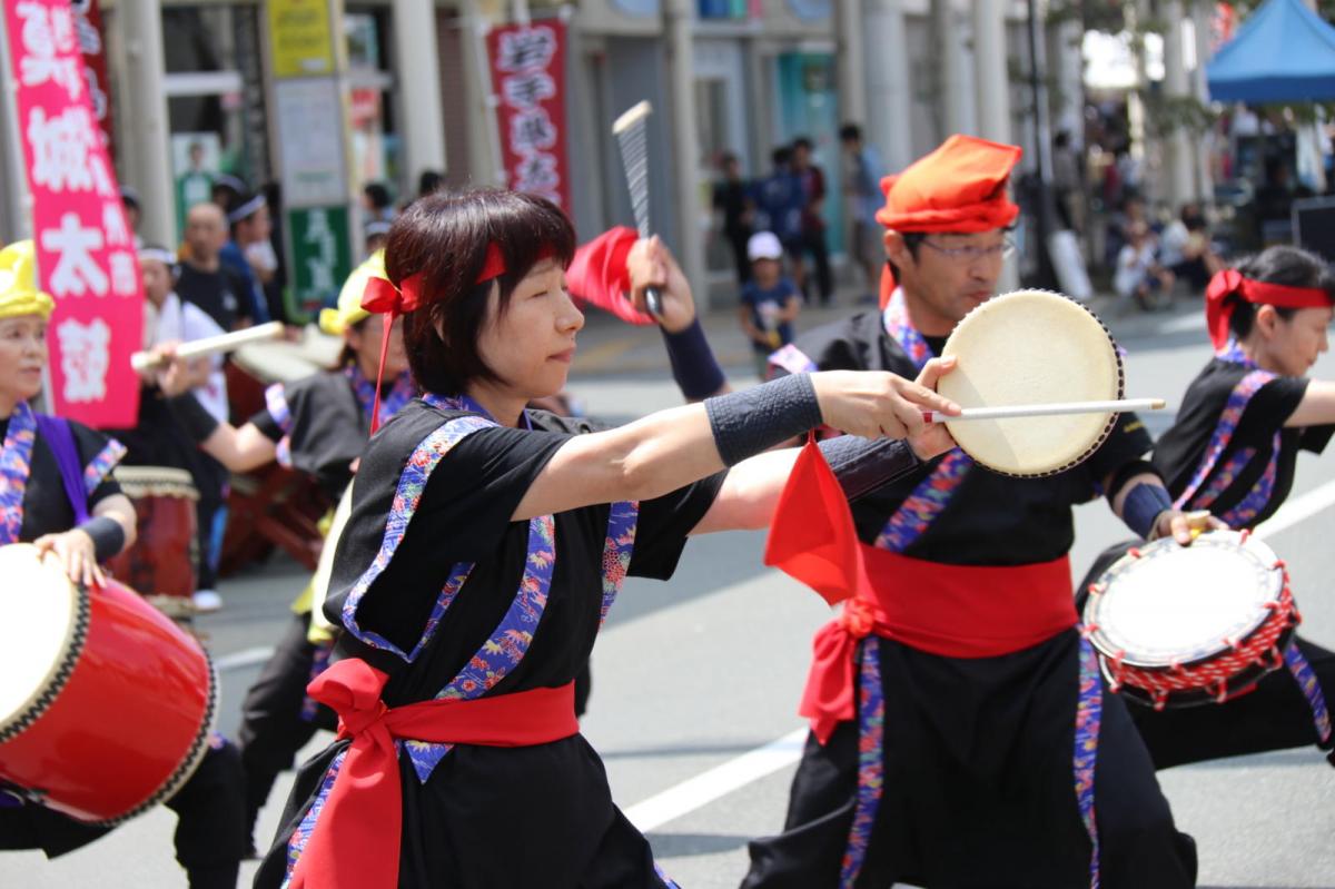 奥州水沢夏まつり2016 子供みこし・地方太鼓・干支和まつり・水沢ざっつぁかまつり 2016/08/06