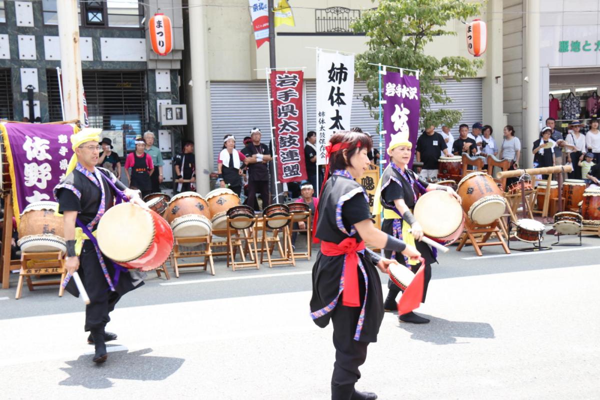奥州水沢夏まつり2016 子供みこし・地方太鼓・干支和まつり・水沢ざっつぁかまつり 2016/08/06