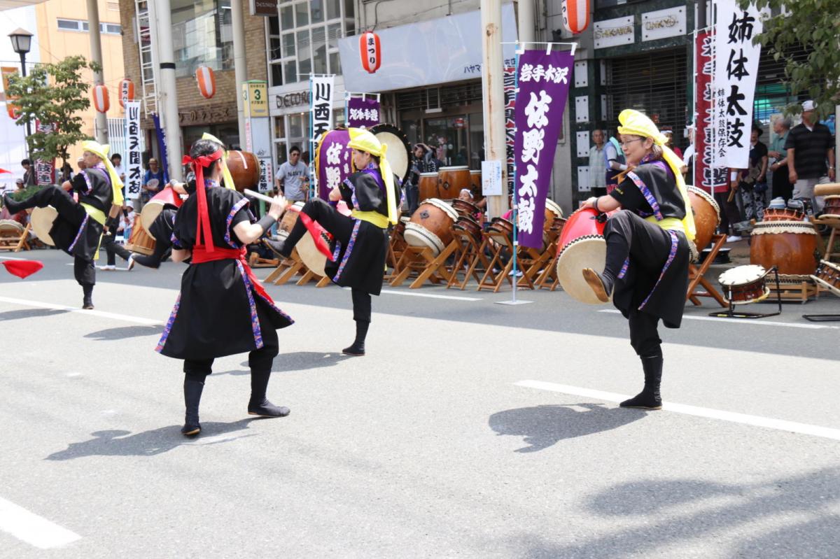 奥州水沢夏まつり2016 子供みこし・地方太鼓・干支和まつり・水沢ざっつぁかまつり 2016/08/06
