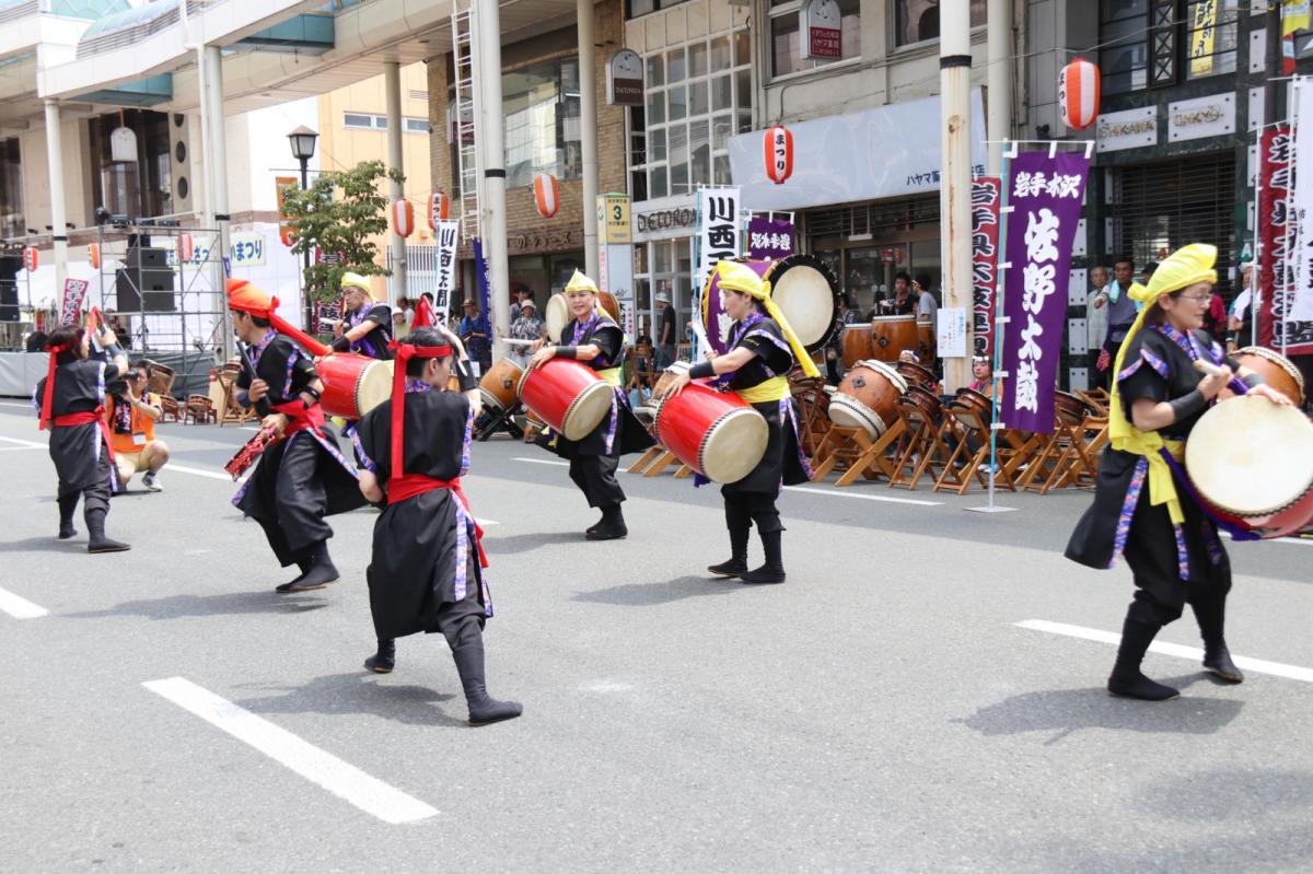 奥州水沢夏まつり2016 子供みこし・地方太鼓・干支和まつり・水沢ざっつぁかまつり 2016/08/06