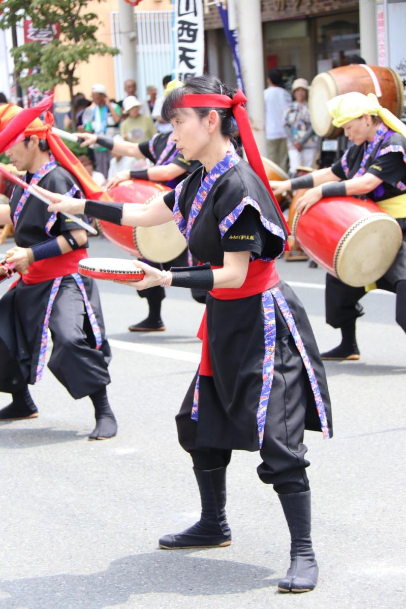 奥州水沢夏まつり2016 子供みこし・地方太鼓・干支和まつり・水沢ざっつぁかまつり 2016/08/06