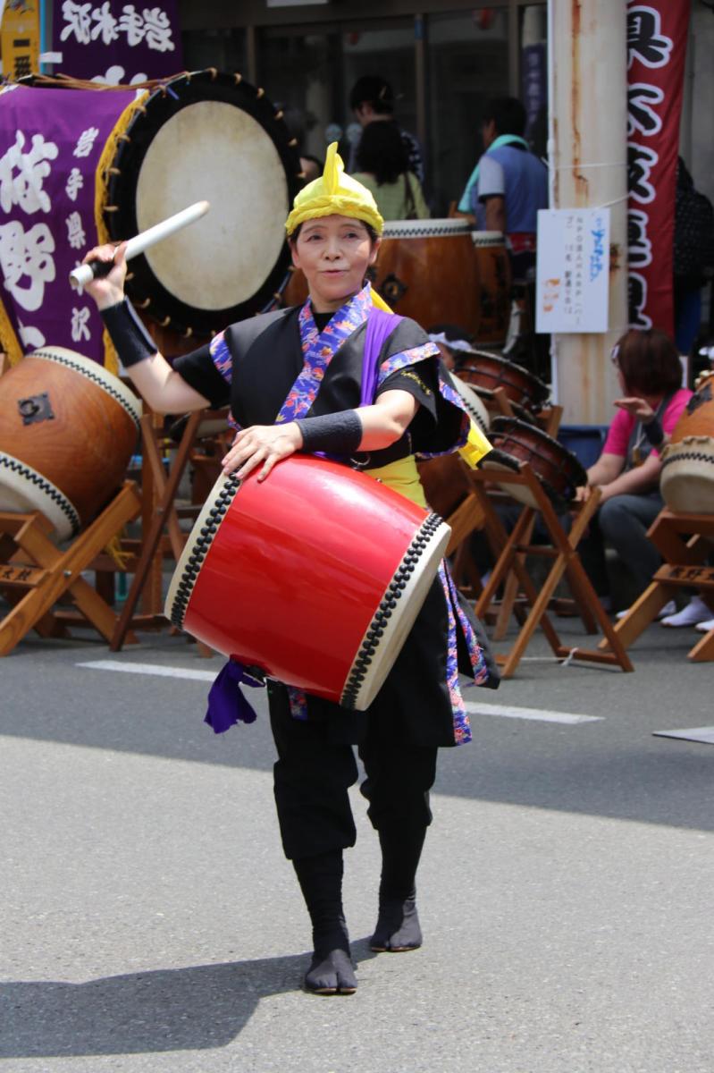奥州水沢夏まつり2016 子供みこし・地方太鼓・干支和まつり・水沢ざっつぁかまつり 2016/08/06