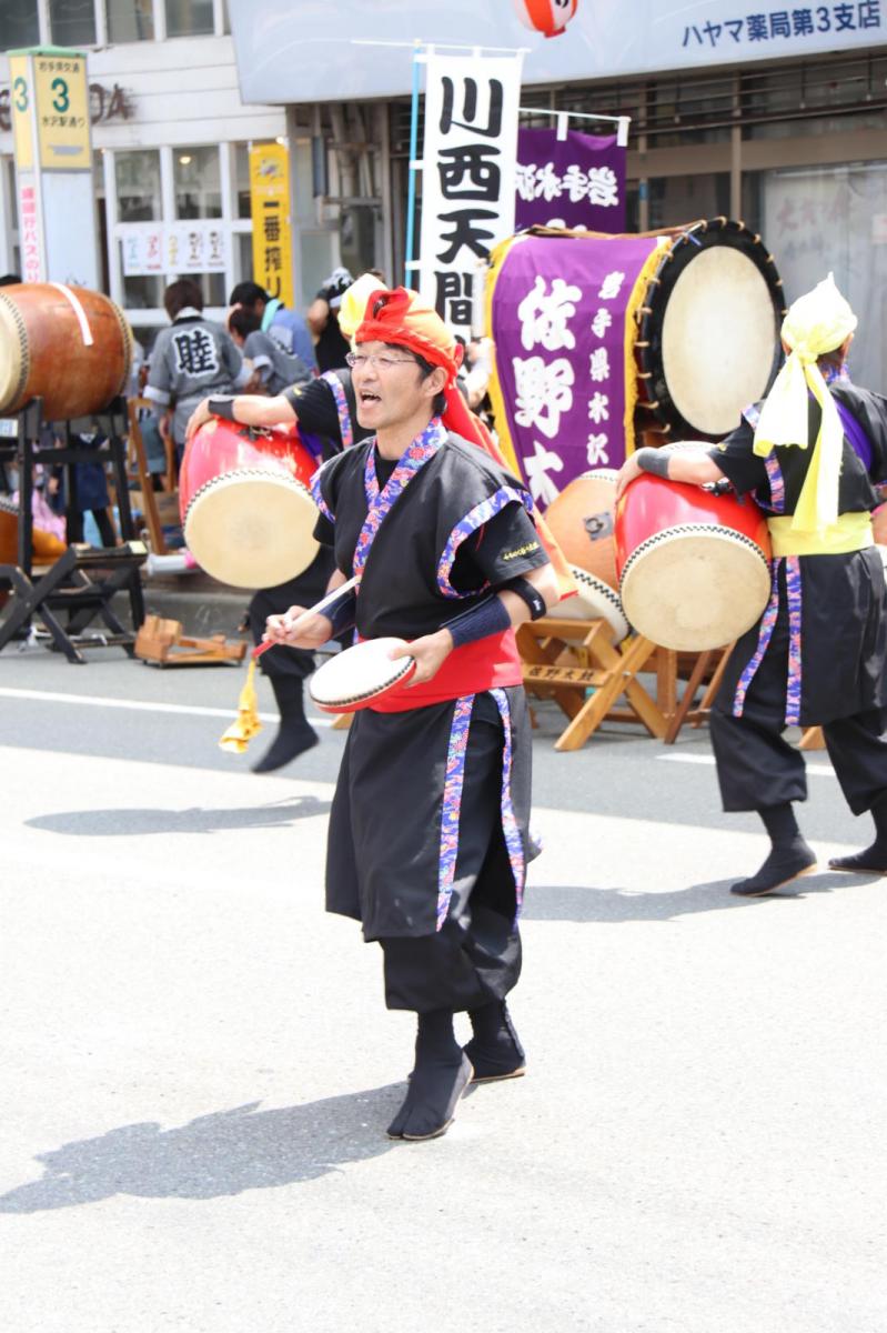 奥州水沢夏まつり2016 子供みこし・地方太鼓・干支和まつり・水沢ざっつぁかまつり 2016/08/06