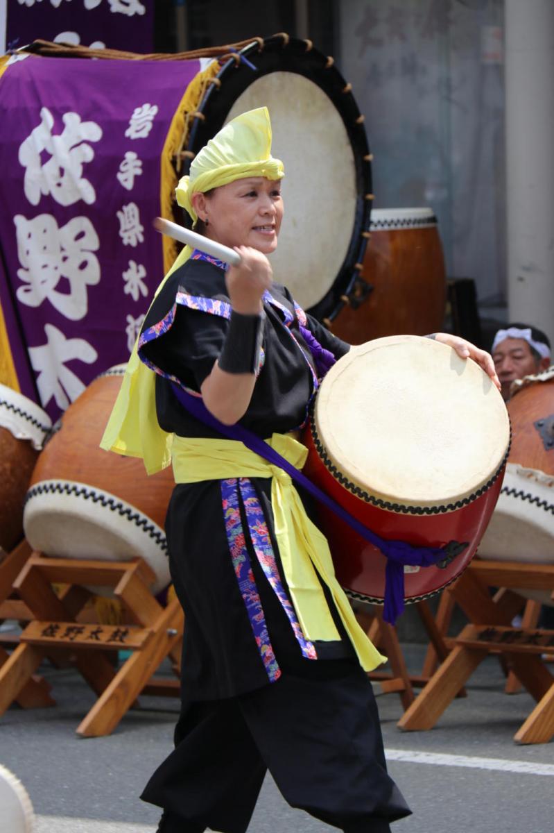 奥州水沢夏まつり2016 子供みこし・地方太鼓・干支和まつり・水沢ざっつぁかまつり 2016/08/06