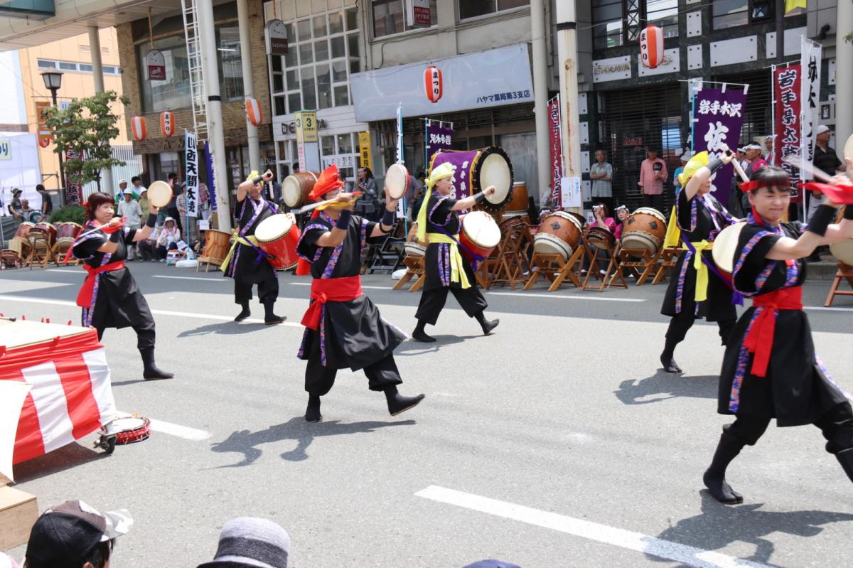 奥州水沢夏まつり2016 子供みこし・地方太鼓・干支和まつり・水沢ざっつぁかまつり 2016/08/06
