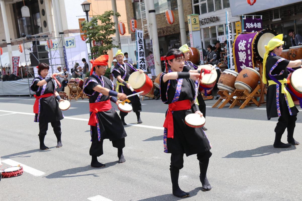 奥州水沢夏まつり2016 子供みこし・地方太鼓・干支和まつり・水沢ざっつぁかまつり 2016/08/06