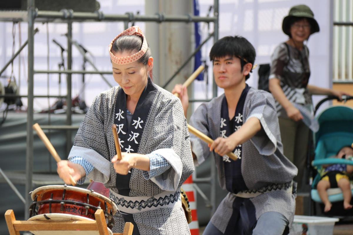 奥州水沢夏まつり2016 子供みこし・地方太鼓・干支和まつり・水沢ざっつぁかまつり 2016/08/06