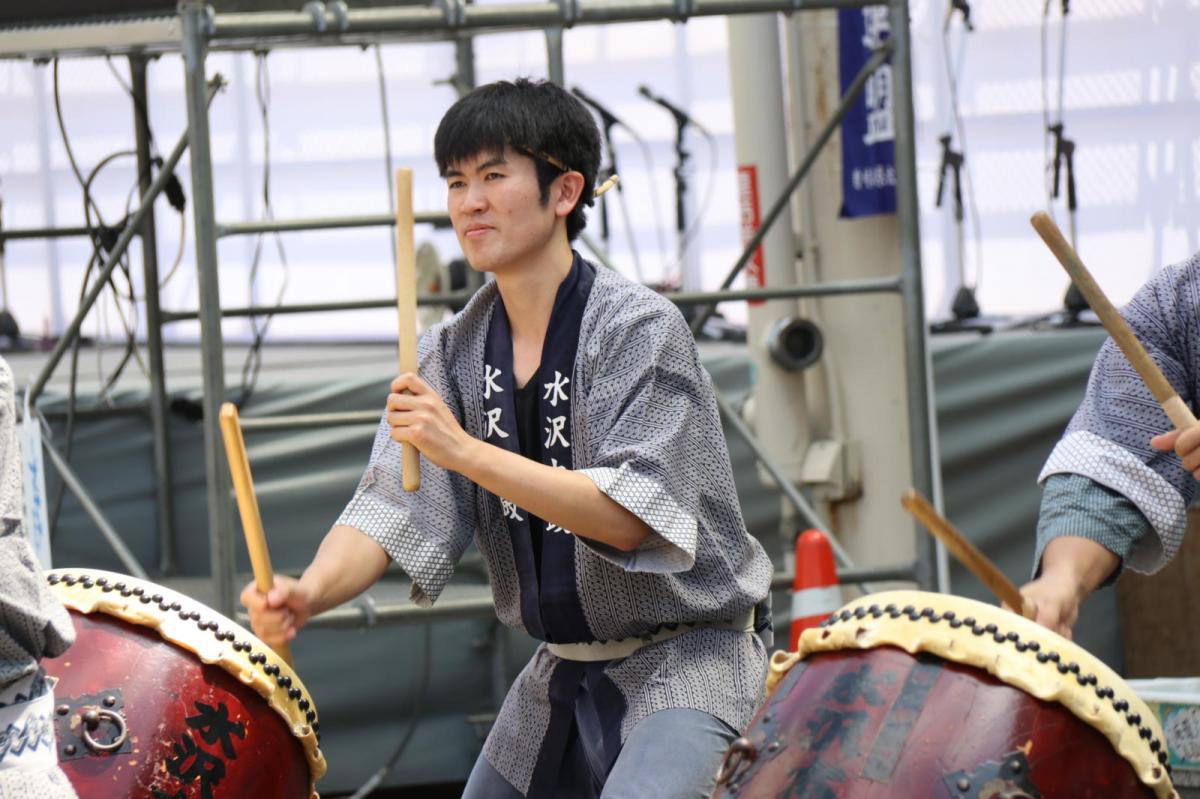 奥州水沢夏まつり2016 子供みこし・地方太鼓・干支和まつり・水沢ざっつぁかまつり 2016/08/06