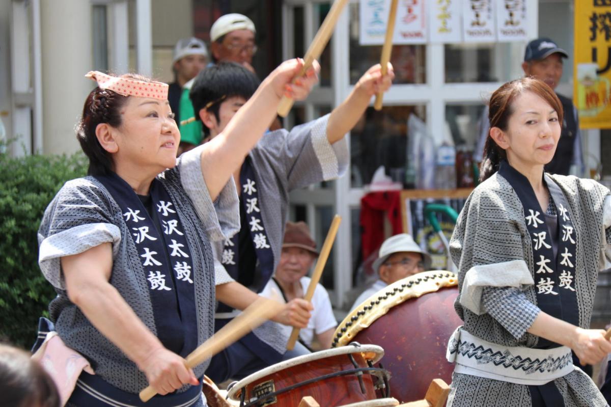 奥州水沢夏まつり2016 子供みこし・地方太鼓・干支和まつり・水沢ざっつぁかまつり 2016/08/06