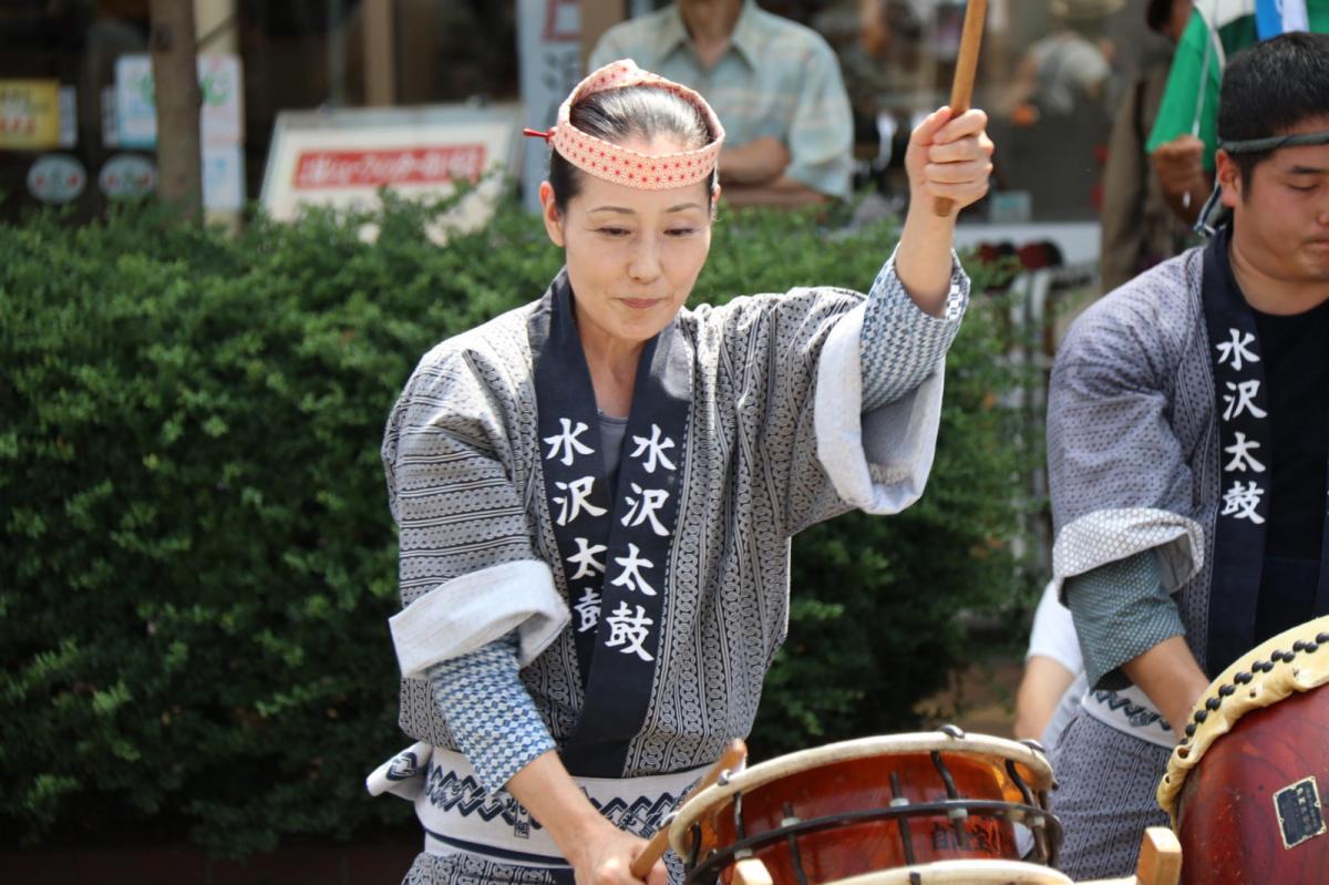 奥州水沢夏まつり2016 子供みこし・地方太鼓・干支和まつり・水沢ざっつぁかまつり 2016/08/06