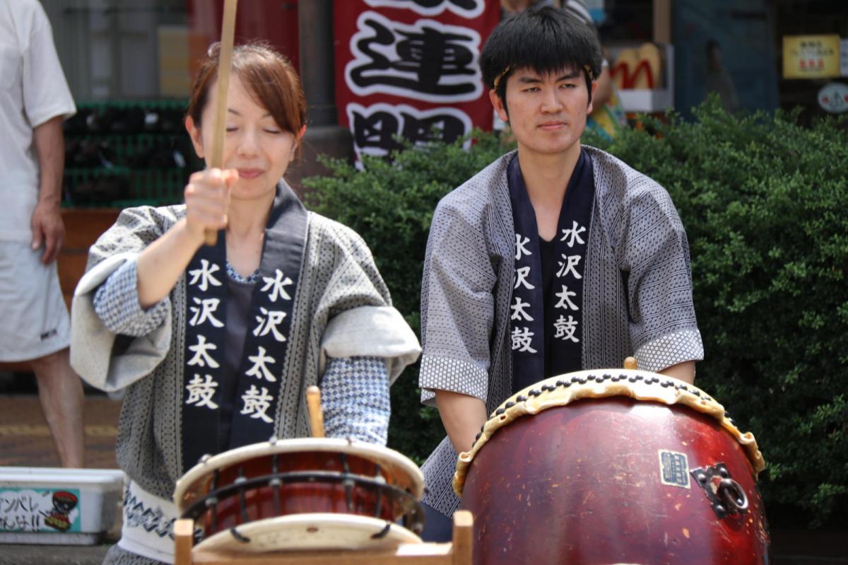 奥州水沢夏まつり2016 子供みこし・地方太鼓・干支和まつり・水沢ざっつぁかまつり 2016/08/06