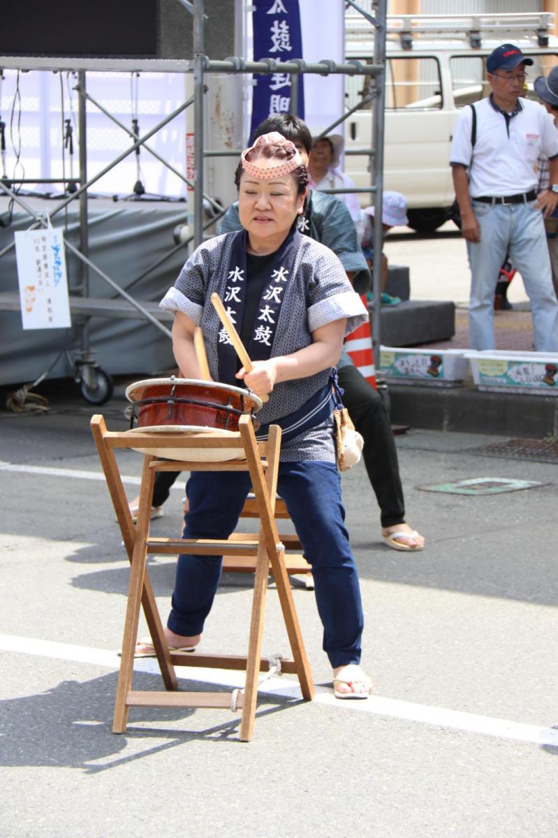 奥州水沢夏まつり2016 子供みこし・地方太鼓・干支和まつり・水沢ざっつぁかまつり 2016/08/06